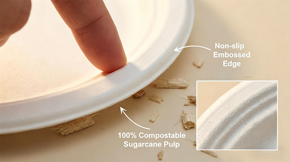 New Trend - Sugarcane material tableware